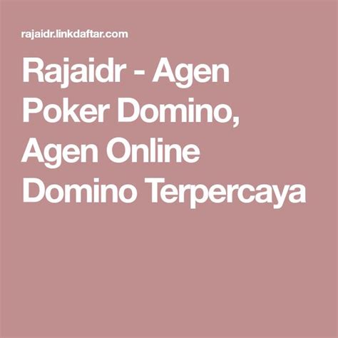 Rajaidr Poker: Menyajikan Keseruan Bermain Kartu Terbaru