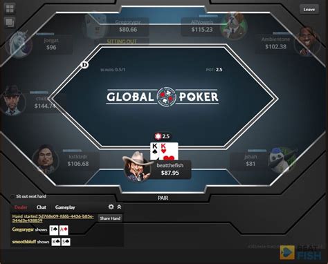 Global Poker: Sweepstakes Poker Site