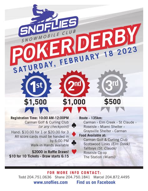 Vintage Snowmobile Poker Derby: Rev Up the Fun