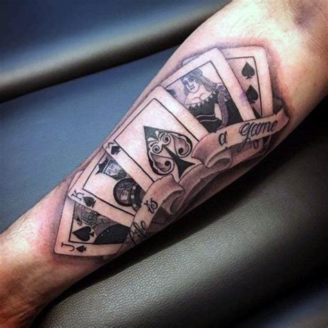 Tatuaggio Carte da Poker: 90 Disegni, Significato e Migliori Idee