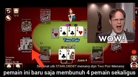 Tangan-Tangan Poker: One Pair, Two Pair, dan High Card