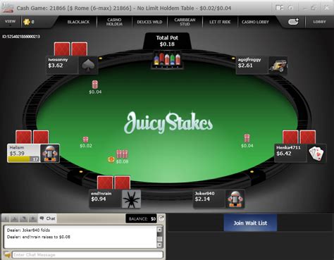 Juicy Stakes Poker: A Comprehensive Review