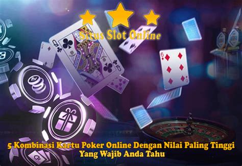 Mengenal Urutan Kartu Poker Tertinggi ke Terendah