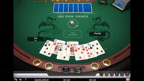 Pai Gow Poker: Tips and Strategies