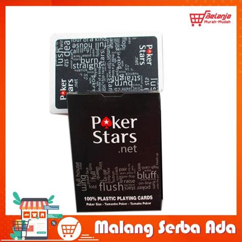 Kartu Remi Poker Stars Plastik: Harga dan Kualitas Terbaik