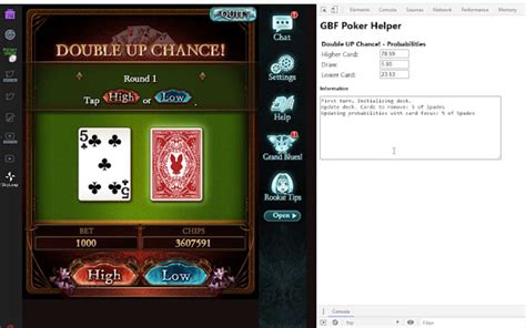 GBF Poker Advisor Chrome: Bantu Anda Menjadi Pemain Poker yang Lebih Berhasil