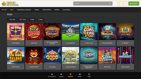 Grand Mondial Casino: The Ultimate Online Gaming Experience