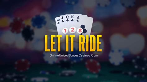 Let It Ride Poker: Bermain Online dengan Bonus yang Menarik