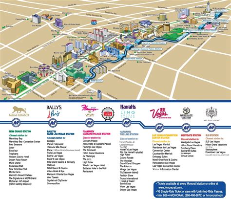 Artikel: Peta Vegas Strip dan Hotel Property Maps