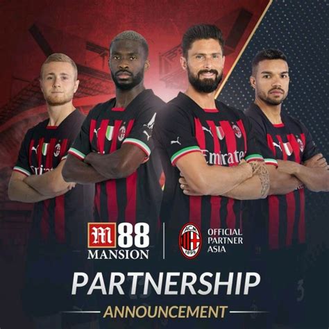 AC Milan dan M88 Mansion, Partner Poker dan Kasino untuk Asia