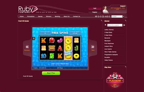 Dapatkan Bonus Lebih Dengan Bermain di Casino Online Ruby Fortune