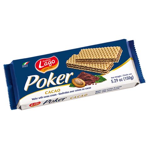 Lago Poker Wafers Cacao: A Delicious Treat