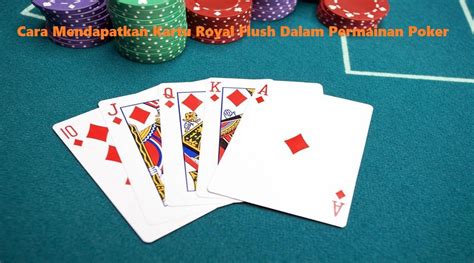 Menghitung Peluang Kemunculan Kombinasi Kartu di Poker