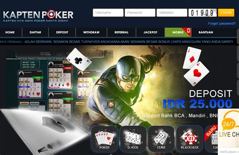 Kapten POKER: Situs Poker Online Terbaik & Terpercaya di Indonesia