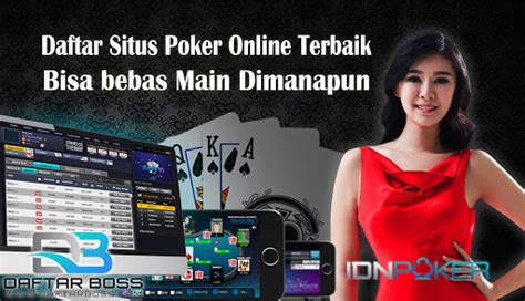 Situs Idn Poker Online Resmi Menyediakan Idn Play Apk Terbaru