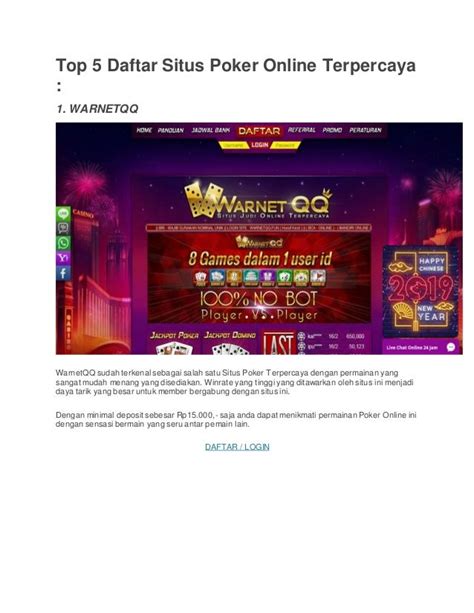 Situs Poker Online Terpercaya: MAUPOKER