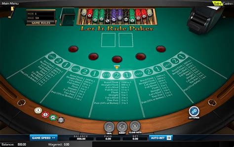 Bermain Let It Ride Poker Online: Cara Mendapatkan Kemenangan yang Banyak