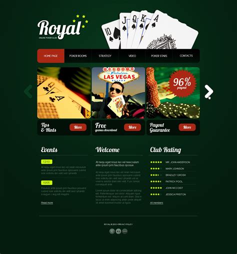 Elevate Your Online Casino with Our Sleek HTML Template