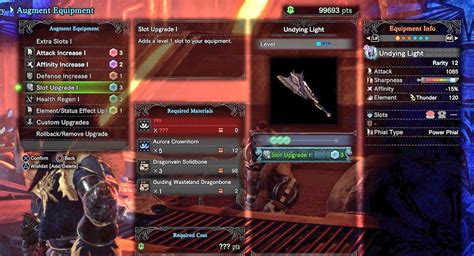 Meningkatkan Slots Augment di MHW: Tips dan Trick