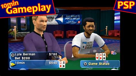 World Poker Tour untuk PlayStation Portable: Game yang Cukup Baik tapi Tidak Spesial