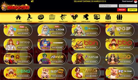 MARGO123: Agen Situs Judi Slot Terpercaya Sejak 2018