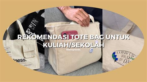 Kanvas, Kain Blacu, Kain Drill, Kain Spunbond, Kain Goni hingga Kain Jala Tas: Berbagai Jenis Tote Bag