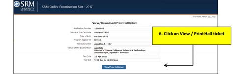 Perlu Mengunduh SRM Admit Card Sebelum Tanggal Akhir: 30 April 2018