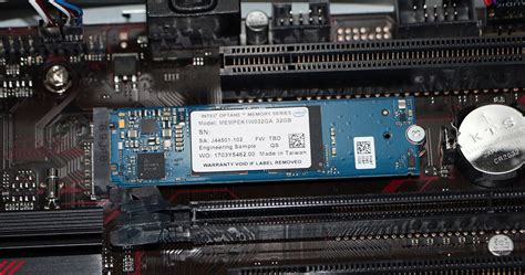 Artikel: Menggantikan Optane dengan SSD di Slot M.2