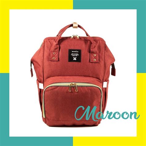 Tas Bayi Anello Diaper Bag Backpack Ransel Multifungsi Original Dan Terpercaya