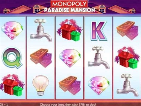 Monopoly Paradise Mansion: A Fun Game with Simple Graphics and Exciting Bonus Features