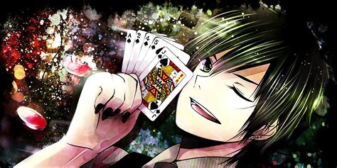 Menembak Antik: Kartu Poker Manga Anime