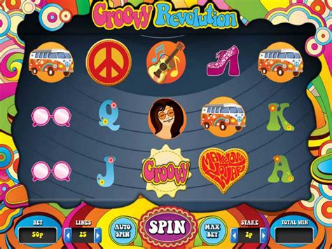 Groovy Revolution Progressive Online Casino Slot Game