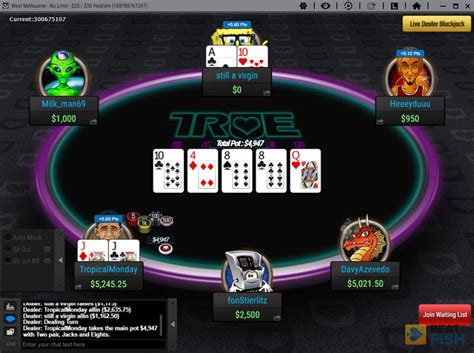 True Poker: One of The First Online Poker Sites