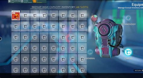 Menambahkan Slots Teknologi pada Kapal di No Man’s Sky