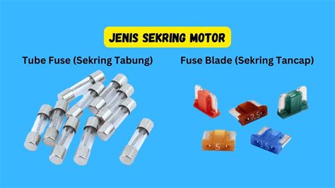 Slot Sekring Motor: Pengertian dan Jenis-Jenis