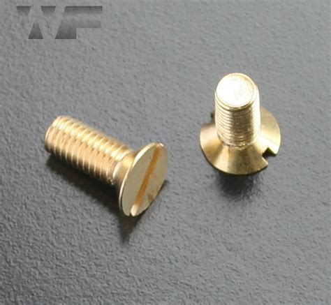 Screw Standard M16: Slotted Head Machine Screws dengan Countersunk Assembly