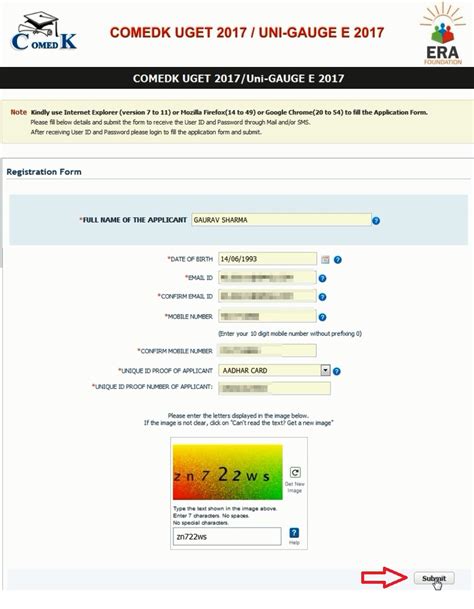 comedk slot booking 2018