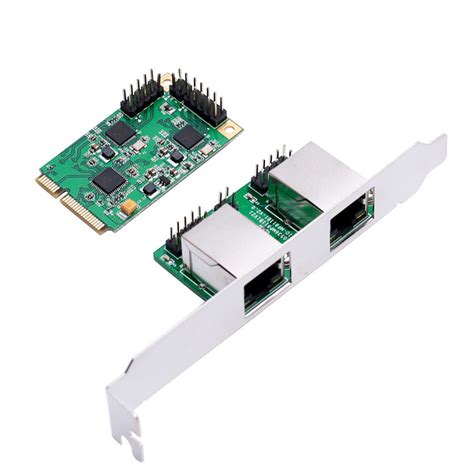 DIGITUS Dual Gigabit Ethernet Mini PCI Express Network Card