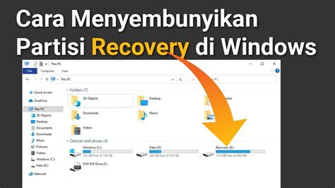 Menyembunyikan Slot Recovery Windows dan Menyembunyikan Task View di Windows 11