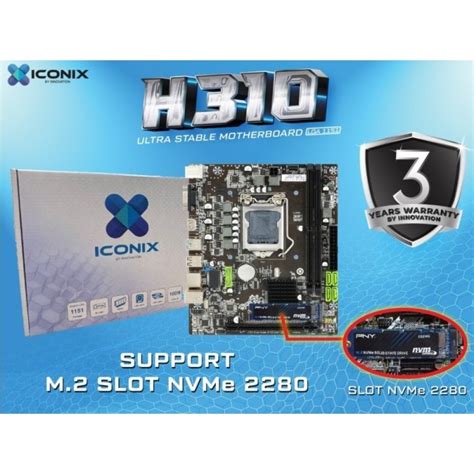 Mengunggulkan Kinerja dengan H310 Mainboard yang Dilengkapi NVMe Slot