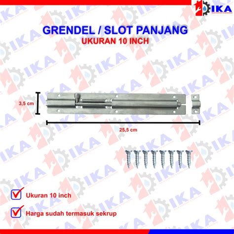 Artikel: Pintu/Penutup Super Panjang dengan Merk ACAK dan Bahan Stainless Steel Asli