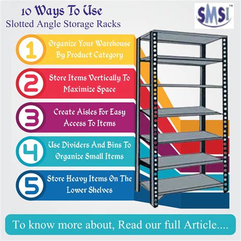 Slotted Angle Rack Ideas: Unlocking Optimal Storage Solutions