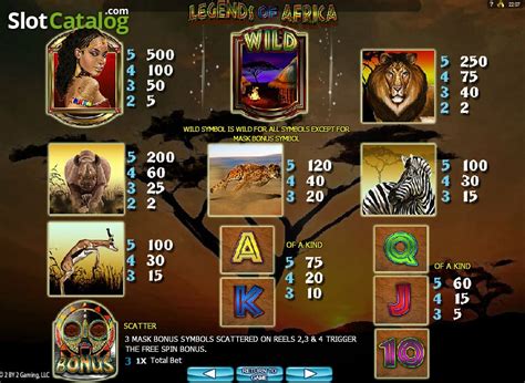 Permainan Slot Baru: Legends of Africa Slot