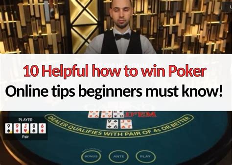 10 Tips untuk Menjadi Pemain Poker yang Handal