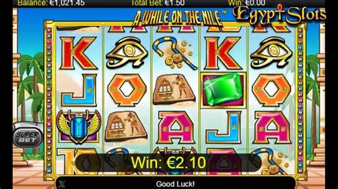 Bermain A While on the Nile: Permainan Slot yang Menarik