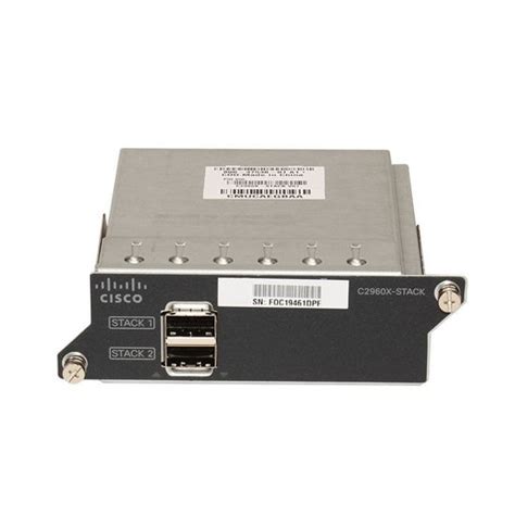 Penggunaan Module, Slot, dan Port pada Switch Catalyst 3750