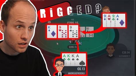 Apakah Online Poker Rigged