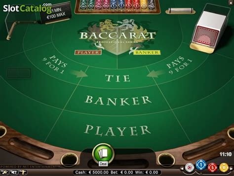 Baccarat Professional Series: Standard Limit Slot