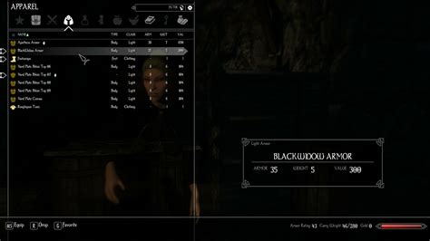 Penyediaan Armor yang Tersembunyi dalam Permainan Skyrim