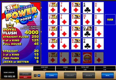 Jacks or Better: A Classic Video Poker Experience